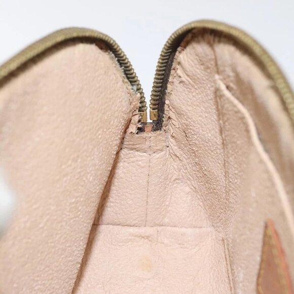 LOUIS VUITTON Monogram Pochette Cosmetic PM Cosmetic Pouch M47515 LV Auth BD630 - Picture 14 of 16